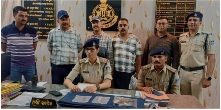 कटनी में कट्टे की नोक पर धमकी, पुलिस की ताबड़तोड़ कार्रवाई में 3 आरोपी गिरफ्तार