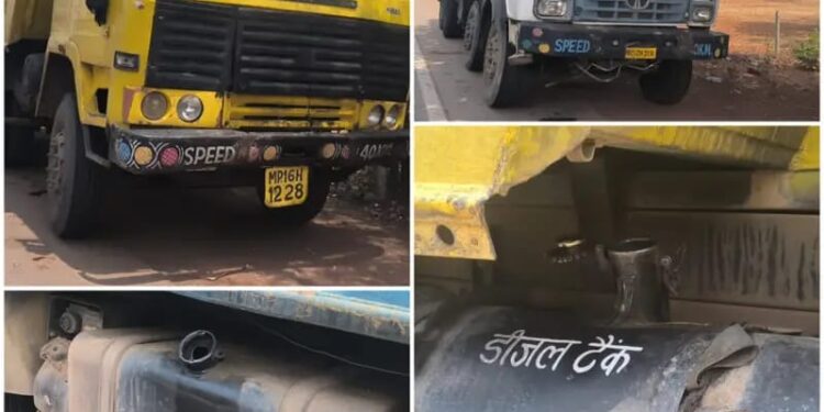 बड़वारा में ट्रकों से डीजल चोरी की घटनाएं, एक रात में तीन वाहन बने निशाना