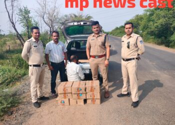 भोपाल से लाई जा रही अवैध शराब सहित एक कार टाटा टियागो को जप्त कर आरोपी को किया गिरफ्तार,खड़े हुए सवाल..!