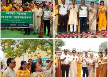 आधार में मनाया विश्व तंबाखू निषेध दिवस*  *दिव्यांग बच्चों ने दिया नशा मुक्त भारत बनाने का संदेश*