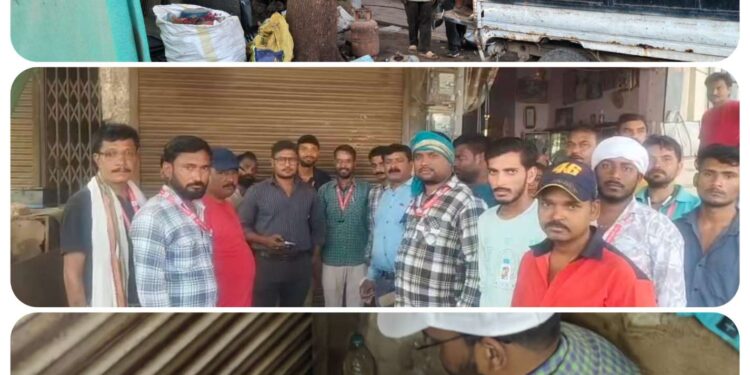 कटनी में निगम का बड़ा एक्शन: नियम तोड़ने वाले कबाड़ कारोबारी का प्रतिष्ठान सील