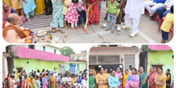 *रफी अहमद किदवई वार्ड में विकास कार्यों की सौगात, 32 लाख रुपये से अधिक लागत के नाली निर्माण कार्य का हुआ भूमिपूजन*