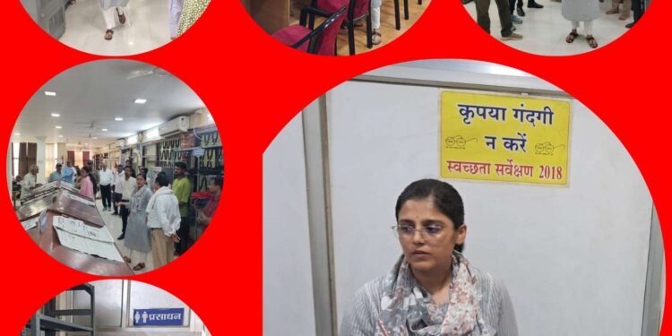 निगमायुक्त सुश्री परिहार ने वेंकट लाइब्रेरी की व्यवस्थाओं का किया निरीक्षण सुदृढ़ फर्नीचर व्यवस्था सहित अन्य आवश्यक सुधार कार्यों का प्रस्ताव तैयार करने दिए निर्देश