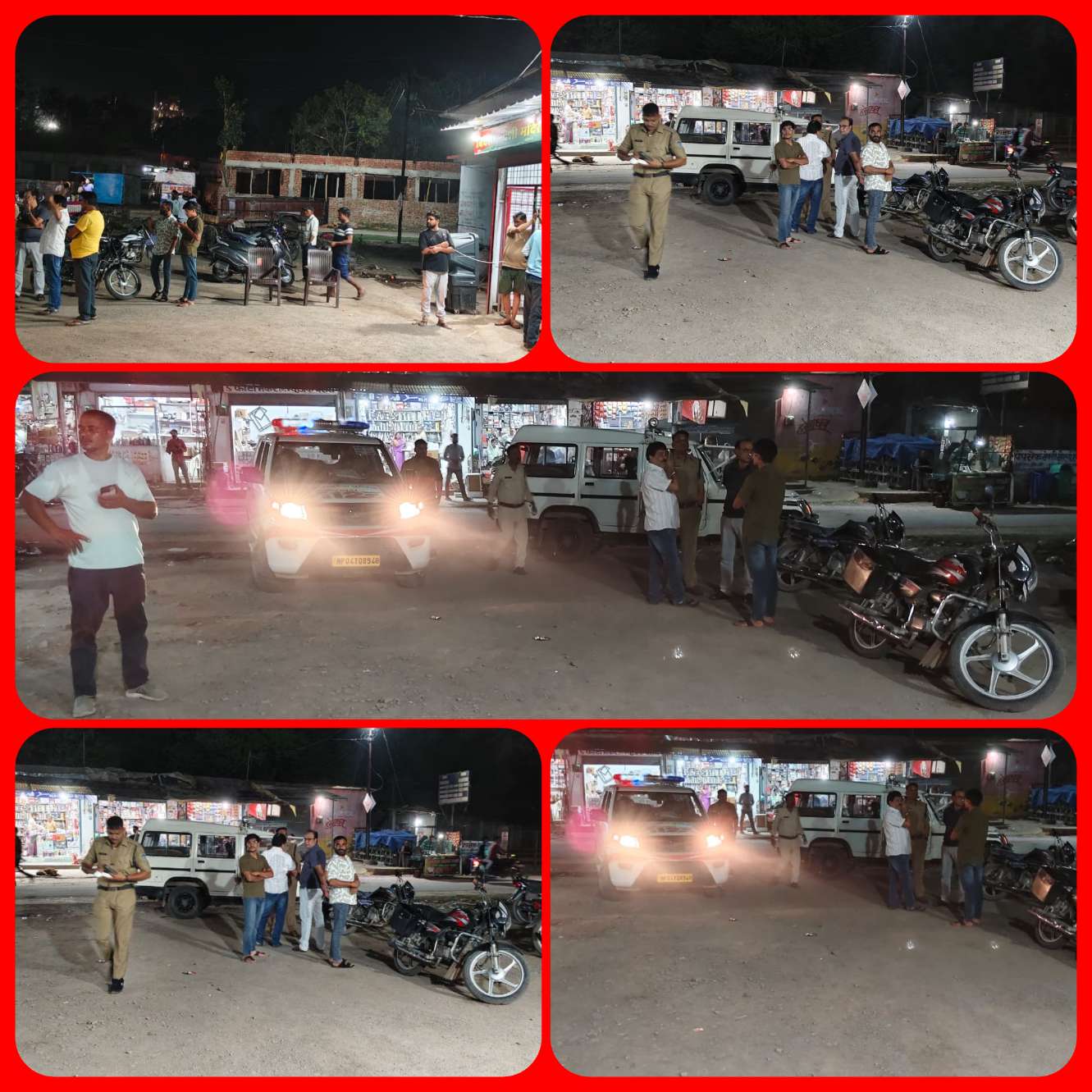 महिला मार्केट को बना दिया था शराबियों का अड्डा, पुलिस ने दौड़ा-दौड़ा कर खदेड़ा