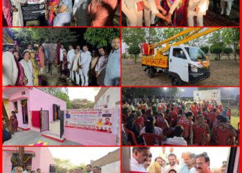 अटल गार्डन में विकास की नई सौगात: 1 करोड़ रुपये से अधिक के कार्यों का भूमिपूजन एवं लोकार्पण