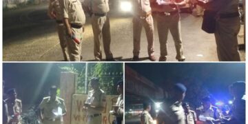*अतिरिक्त पुलिस अधीक्षक कमल मौर्य ने शहर भ्रमण कर चेकिंग पॉइंटों का किया निरीक्षण, पुलिस बल को दिए आवश्यक दिशा-निर्देश*