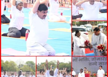 *राष्ट्रपति श्रीमती मुर्मु, राज्यपाल पटेल और सीएम डॉ. यादव ने किया योग, दिया स्वस्थ-संतुलित जीवनशैली अपनाने का संदेश*