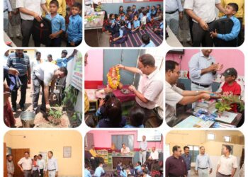 जब…कलेक्टर बने ‘गुरुजी’: छात्रों के सपनों को दी नई उड़ान, बताया शिक्षा का महत्व  छात्रों को प्रतिदिन स्कूल आने, मन लगाकर पढ़ने की दी सीख