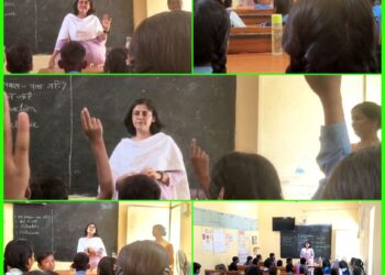 *“लक्ष्य तय करें, मेहनत करें और आगे बढ़ें” : निगमायुक्त तपस्या परिहार बनीं प्रेरक, विद्यार्थियों को दिया सफलता का मंत्र*  *‘स्कूल चलें हम’ अभियान के तहत खिरहनी स्कूल पहुंचकर किया विद्यार्थियों का मार्गदर्शन, शिक्षा के साथ खेल और स्वच्छता का भी दिया संदेश*