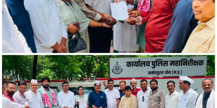 अवैध शराब,होम डिलीवरी एवं सट्टे के कारोबार पर रोक लगाने की मांग को लेकर IG को सौंपा ज्ञापन: कांग्रेस सेवादल यंग ब्रिगेड
