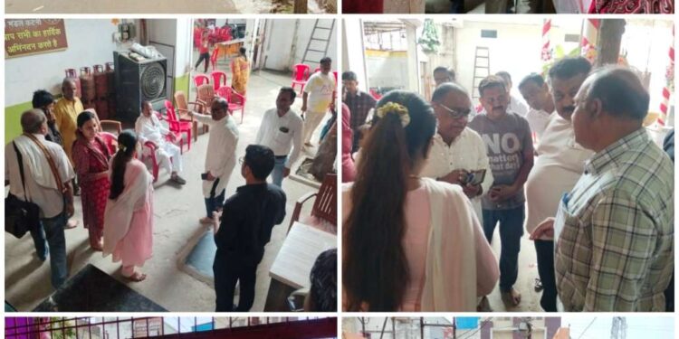 *रथयात्रा के दौरान निगम की तैयारियों का अधिकारियों ने लिया जायजा* *जुलूस मार्ग का निरीक्षण कर साफ-सफाई, प्रकाश, पेयजल एवं यातायात व्यवस्थाओं को चाक चौबंद रखने दिए निर्देश*