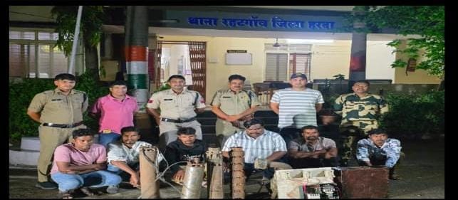 रहटगांव *मोटर पम्प चोरी के आरोपियो को गिरफ्तार करने मे रहटगांव पुलिस को मिली सफलता *