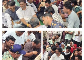 *3 घंटे से अधिक समय से सड़क जाम, नादनी में उबाल..!