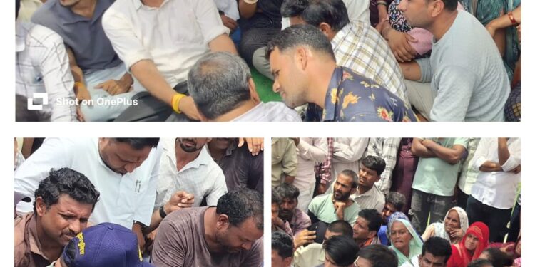 *3 घंटे से अधिक समय से सड़क जाम, नादनी में उबाल..!