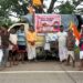 दादा धाम एक्सप्रेस की मांग को लेकर निशान पदयात्रा का दूसरा दिन, मुलताई से 35 KM चलकर आमला पंखा में होगा पड़ाव