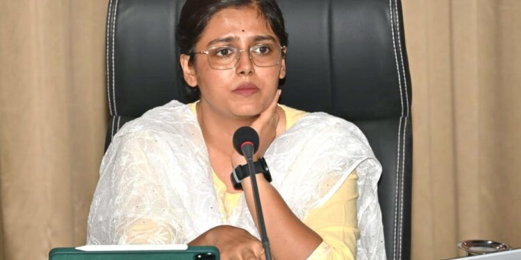 *छतों के वर्षाजल का सड़क पर सीधे गिराव रोक शासकीय सड़कों की सुरक्षा सुनिश्चित करें — निगमायुक्त सुश्री तपस्या परिहार*
