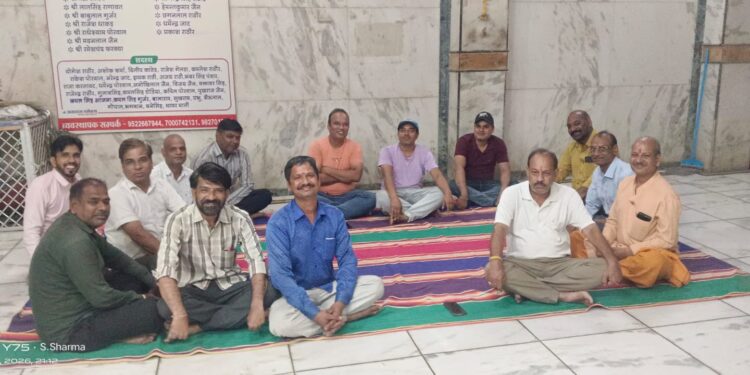 नागदा अग्निहोत्री ब्राह्मण समाज की बैठक संपन्न, आगामी धार्मिक एवं सामाजिक कार्यक्रमों पर हुई चर्चा