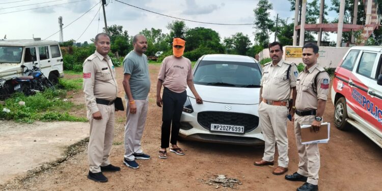 लखापतेरी हाईवे पर चाकूबाजी के फरार आरोपी को पुलिस ने दबोचा, भेजा जेल*