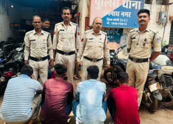 *लूट के मामले का खुलासा, रंगनाथनगर पुलिस ने चार आरोपियों को गिरफ्तार कर भेजा जेल*