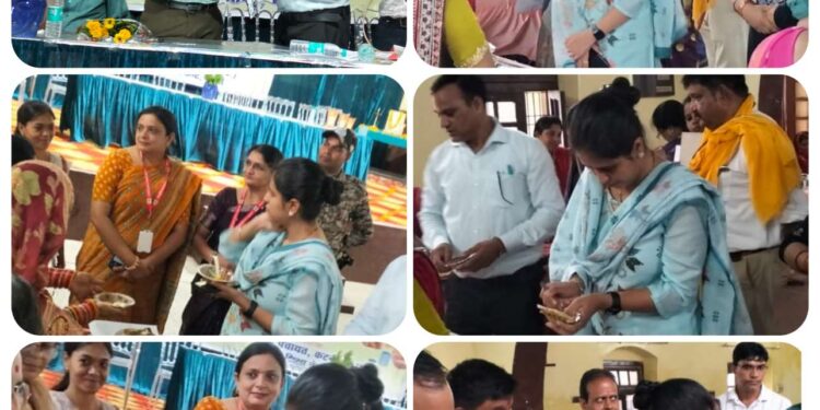 जिला पंचायत उपाध्यक्ष और सीईओ सुश्री कौर ने कुकिंग प्रतियोगिता में रसोइयों की पाक कला की सराहना