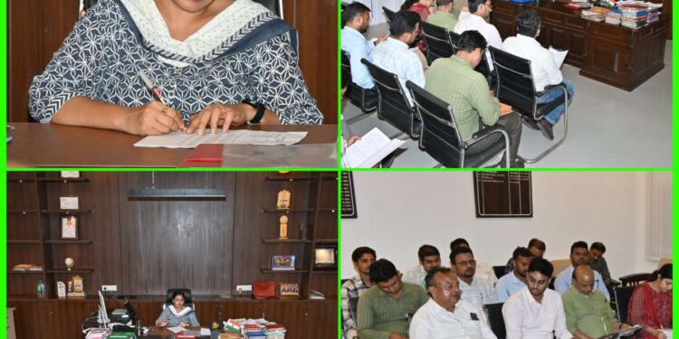 *प्रधानमंत्री आवास योजना के लंबित प्रकरणों का समयबद्ध निराकरण सुनिश्चित करें – निगमायुक्त सुश्री परिहार* *प्रधानमंत्री आवास योजना के विभिन्न घटकों की विस्तृत समीक्षा, अधिकारियों को दिए आवश्यक निर्देश*
