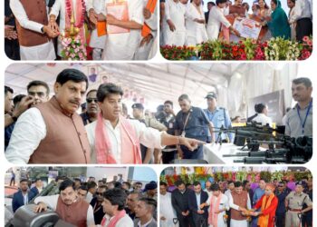 शिवपुरी में बनेगी अडाणी डिफेंस यूनिट अब MP में बनेंगी घातक मिसाइलें, 5000 युवाओं को मिलेगा रोजगार CM डॉ. मोहन यादव ने रखा ₹2500 करोड़ की डिफेंस यूनिट का शिलान्यास MP में बनेगी मिसाइल फैक्ट्री