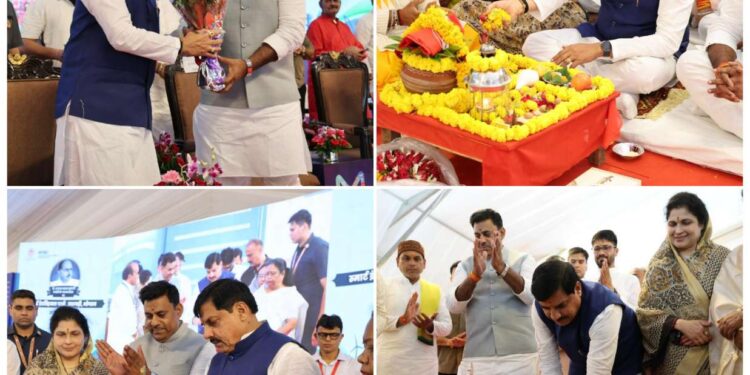 *सीएम डॉ. यादव ने किया इंडस्ट्रियल पार्क का भूमि-पूजन, बोले- गरीब-अन्नदाता-युवा-नारी का होगा कल्याण* – *डॉ. श्यामा प्रसाद मुखर्जी की 125वीं जयंती के मौके पर भोपाल को मिली बड़ी सौगात* – *राजधानी के सतगढ़ी में स्थापित होगा डॉ. श्यामा प्रसाद मुखर्जी स्मार्ट इंडस्ट्रियल पार्क* – *प्रधानमंत्री नरेंद्र मोदी के नेतृत्व में अलग पहचान बना रहा भारत*