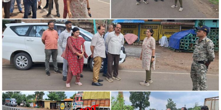 कटनी: निगमायुक्त ने बस स्टैंड से चाका मार्ग का किया निरीक्षण, शहर की व्यवस्थाओं का लिया जायजा