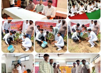अखिल भारतीय विद्यार्थी परिषद द्वारा मनाया गया 78 वां स्थापना दिवस।
