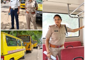 नर्मदापुरम ट्रैफिक पुलिस का 10 दिवसीय स्कूल बसों का विशेष जांच अभियान जारी: टीआई सुनीता पटेल… वीडियो
