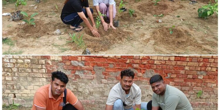 🌱 इंदरगढ़ थाना बना मिसाल! पुलिस ने किया दर्जनों फलदार पौधों का रोपण, दिया पर्यावरण बचाने का संदेश
