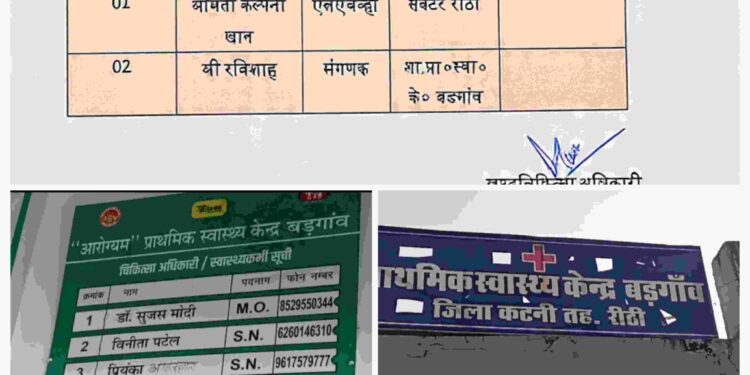 बीएमओ के आदेशो की सरेआम की जा रही अवेलना,, जिम्मेदार मोन,,,,