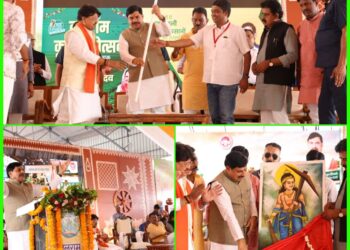 *मुख्यमंत्री डॉ. मोहन यादव ने इंदौर में राज्यस्तरीय बलराम कृषि महोत्सव का शुभारंभ किया।*  *इंदौर कृषि उपज मंडी को स्थानांतरित किया जाएगा तथा मंडी परिसर में लोकमाता अहिल्याबाई होलकर की प्रतिमा स्थापित की जाएगी।*