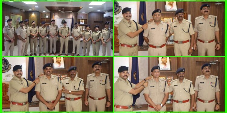 कटनी पुलिस में खुशियों की लहर! 9 अधिकारियों को मिला इंस्पेक्टर का प्रमोशन,