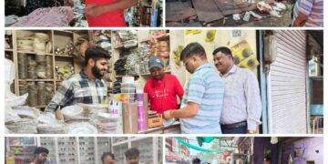 *गंदगी फैलाने एवं अमानक पॉलीथिन का उपयोग करने वालों पर नगर निगम की सख्त कार्यवाही