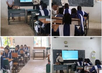 विद्यार्थियों को जैविक खेती और एकीकृत कृषि प्रणाली का दिया गया प्रशिक्षण  स्वरोजगार और आत्मनिर्भरता की दिशा में व्यावसायिक शिक्षा के तहत कराया गया तकनीकी प्रशिक्षण