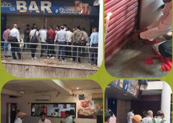 कटनी में निगम का बड़ा एक्शन! ₹1.59 करोड़ बकाया पर जंक्शन बीयर बार सील