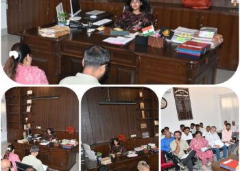 निगमायुक्त सुश्री परिहार ने समय-सीमा की बैठक में की विभागीय कार्यों एवं योजनाओं की समीक्षा