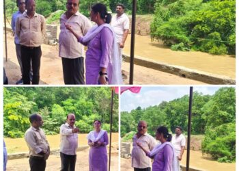 कटनी का रिवर फ्रंट बदलेगा शहर की तस्वीर! निगमायुक्त तपस्या परिहार का औचक निरीक्षण, अफसरों को अल्टीमेटम—गुणवत्ता से समझौता नहीं, जल्द पूरा करें काम
