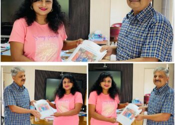 रिकॉर्ड मतदान की तैयारी! मुख्य निर्वाचन पदाधिकारी संजीव झा से मिलीं स्वीप आइकॉन सारिका घारू