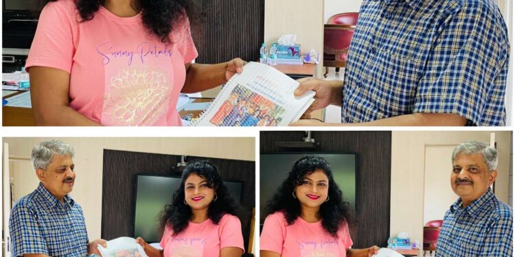 रिकॉर्ड मतदान की तैयारी! मुख्य निर्वाचन पदाधिकारी संजीव झा से मिलीं स्वीप आइकॉन सारिका घारू
