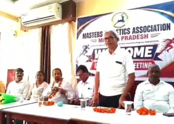 मास्टर्स एथलेटिक्स संघ मध्य प्रदेश के पदाधिकारियों का चुनाव सफलतापूर्वक संपन्न अलोक कुमार जूडराज बने संघ के नए सचिव