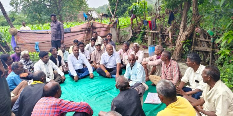 बडवारा विधायक ने आदिवासी बाहुल्य क्षेत्र का भ्रमण