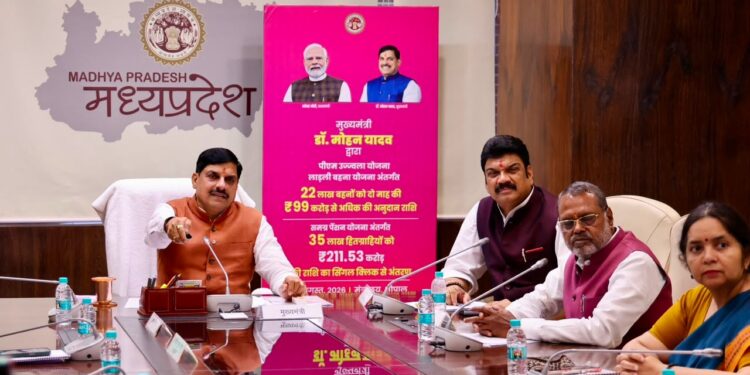 *सीएम डॉ. यादव ने हितग्राहियों के खातों में ट्रांसफर किए 311 करोड़, कहा- सेवा ही हमारा धर्म*