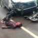 तेज रफ्तार बाइक कार से भिड़ी, एक युवक की मौत, दूसरा गंभीर घायल
