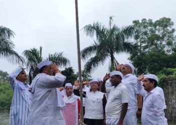 कांग्रेस सेवा दल ने पार्षद सहित वरिष्ठजनों की उपस्थिति में मनाया स्वतंत्रता दिवस,हुआ भव्य झंडा वंदन समारोह….वीडियो