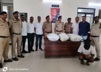🔴 BREAKING KATNI: रेलवे स्टेशन के पास गांजे की खेप! 18 पैकेट में 18.748 KG गांजा बरामद, हरियाणा का युवक गिरफ्तार। 💥 ₹1.85 लाख का माल जब्त कटनी कोतवाली पुलिस की रात्रि पेट्रोलिंग में बड़ा खुलासा!