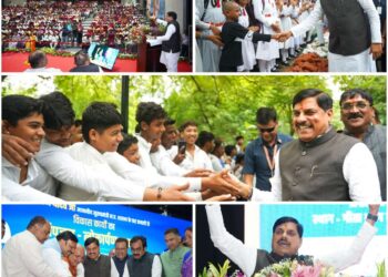 बदल जाएगी संस्कारधानी की सूरत, सीएम डॉ. मोहन ने जबलपुर के लिए खोला सौगातों का पिटारा*  – *362.31 करोड़ रुपये की लागत से तैयार ‘अमृत 1.0’ सीवेज परियोजना का शुभारंभ* – *सीएम डॉ. मोहन ने किया बने तीन बड़े सीवेज ट्रीटमेंट प्लांट का लोकार्पण* – *सिविल लाइन में स्थापित हुई आधुनिक सुविधाओं से लैस मॉडर्न लॉन्ड्री* – *प्रधानमंत्री नरेंद्र मोदी के नेतृत्व में भारत की बनी अलग पहचान* – *जबलपुर में 11 लाख पौधरोपण अभियान का शुभारंभ*