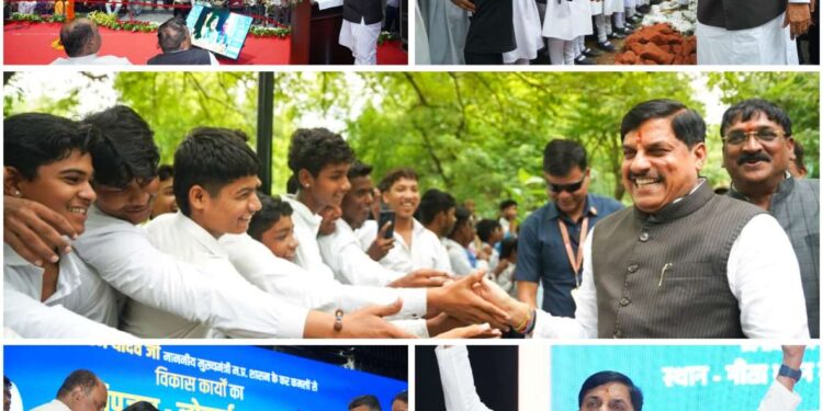 बदल जाएगी संस्कारधानी की सूरत, सीएम डॉ. मोहन ने जबलपुर के लिए खोला सौगातों का पिटारा*  – *362.31 करोड़ रुपये की लागत से तैयार ‘अमृत 1.0’ सीवेज परियोजना का शुभारंभ* – *सीएम डॉ. मोहन ने किया बने तीन बड़े सीवेज ट्रीटमेंट प्लांट का लोकार्पण* – *सिविल लाइन में स्थापित हुई आधुनिक सुविधाओं से लैस मॉडर्न लॉन्ड्री* – *प्रधानमंत्री नरेंद्र मोदी के नेतृत्व में भारत की बनी अलग पहचान* – *जबलपुर में 11 लाख पौधरोपण अभियान का शुभारंभ*