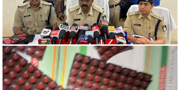 कटनी: 9 हजार नाइट्राजेपाम टैबलेट के साथ दो तस्कर गिरफ्तार, रंगनाथनगर पुलिस की बड़ी कार्रवाई
